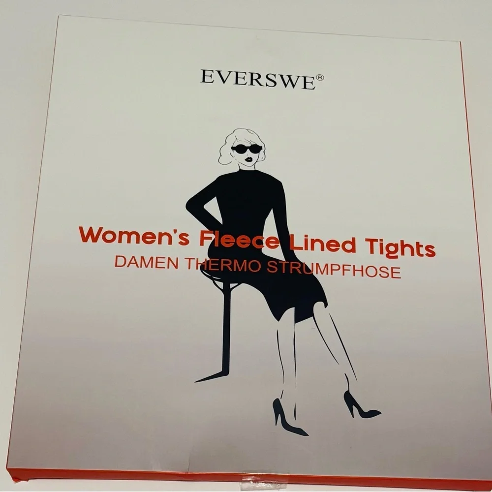 Everswe Women's Fleece Lined Tights